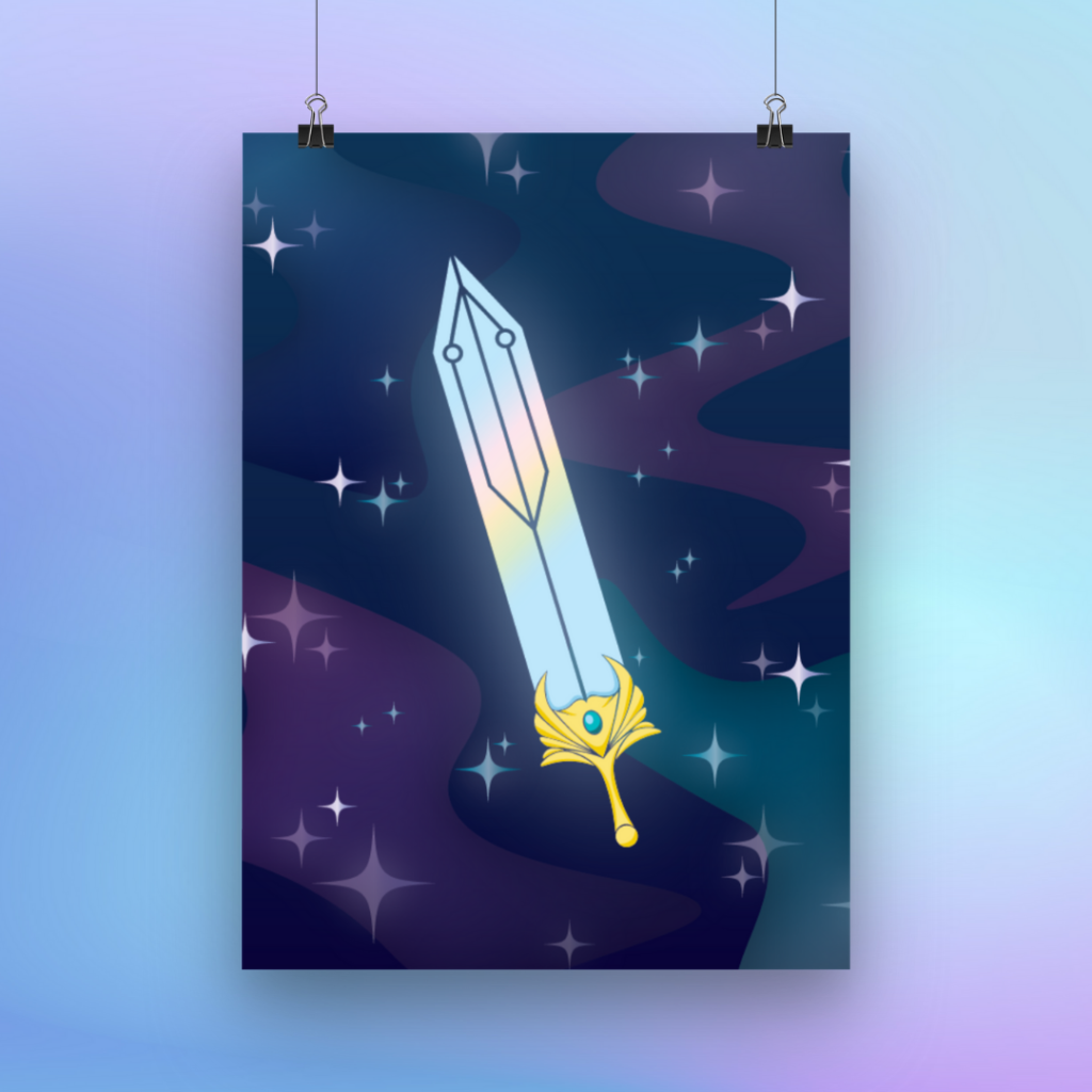 She-Ra Sword Illustration